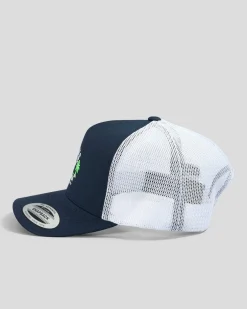 Headwear*Jacks Coastal Snapback Cap Navy/green