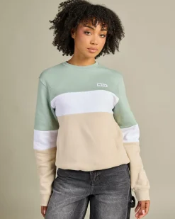 Jumpers & Hoodies*Unit Coco Crew Sweater Sage Green