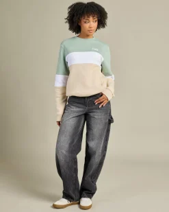 Jumpers & Hoodies*Unit Coco Crew Sweater Sage Green