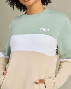 Jumpers & Hoodies*Unit Coco Crew Sweater Sage Green