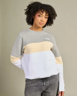 Jumpers & Hoodies*Unit Coco Crew Sweater Peach