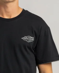 Tops & T-Shirts*Jacks Codex T-Shirt Black