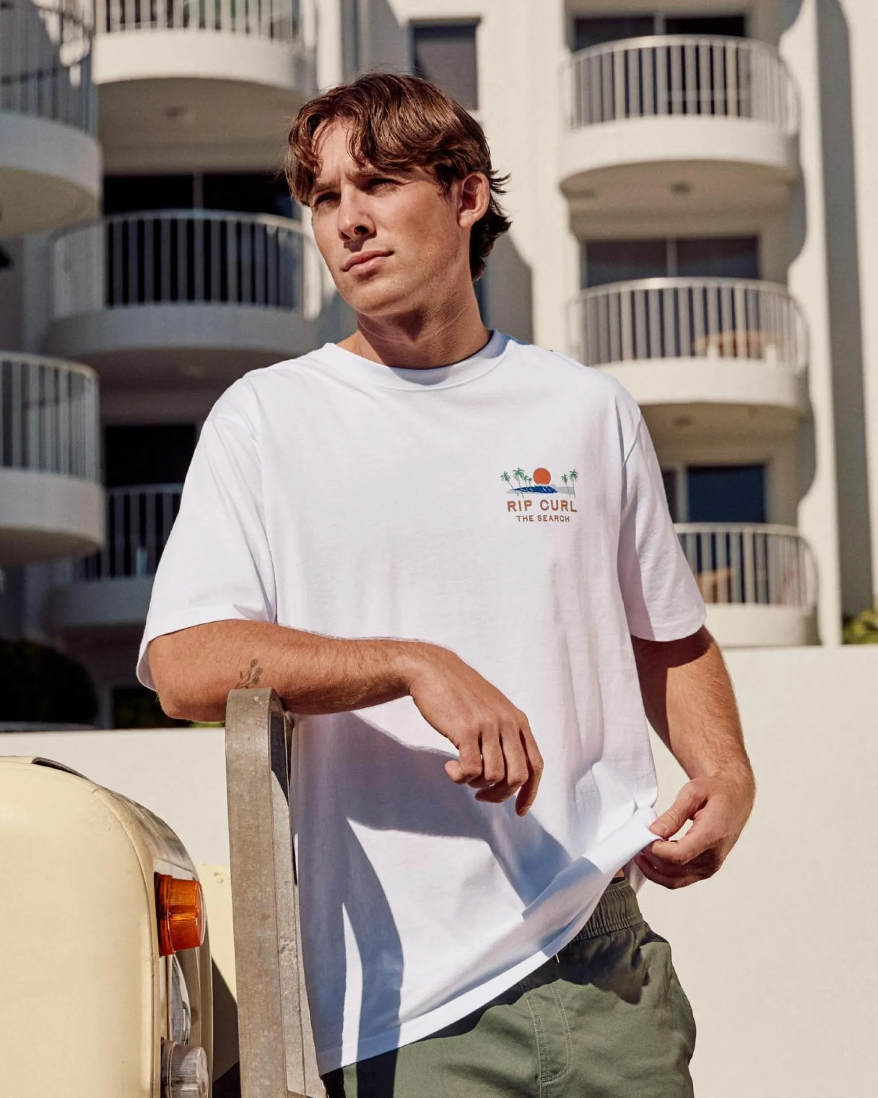 Tops & T-Shirts*Rip Curl Cody Welsh T-Shirt White