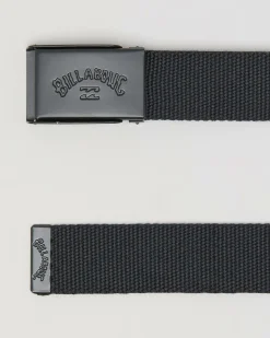 Belts*Billabong Cog Web Belt Stealth