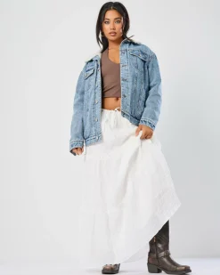 Jackets & Coats|Denim*DESU Colt Denim Jacket Heritage Mid Blue