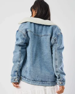 Jackets & Coats|Denim*DESU Colt Denim Jacket Heritage Mid Blue