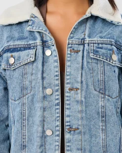 Jackets & Coats|Denim*DESU Colt Denim Jacket Heritage Mid Blue