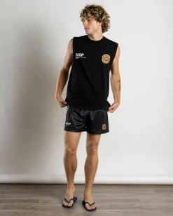 Shorts & Bottoms*Nena & Pasadena Comet Football Shorts Jet Black