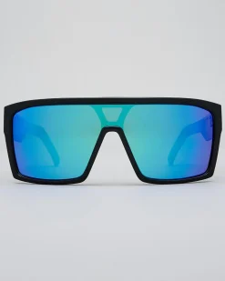 Sunglasses*Unit Command Polarised Sunglasses Black/blue Polar