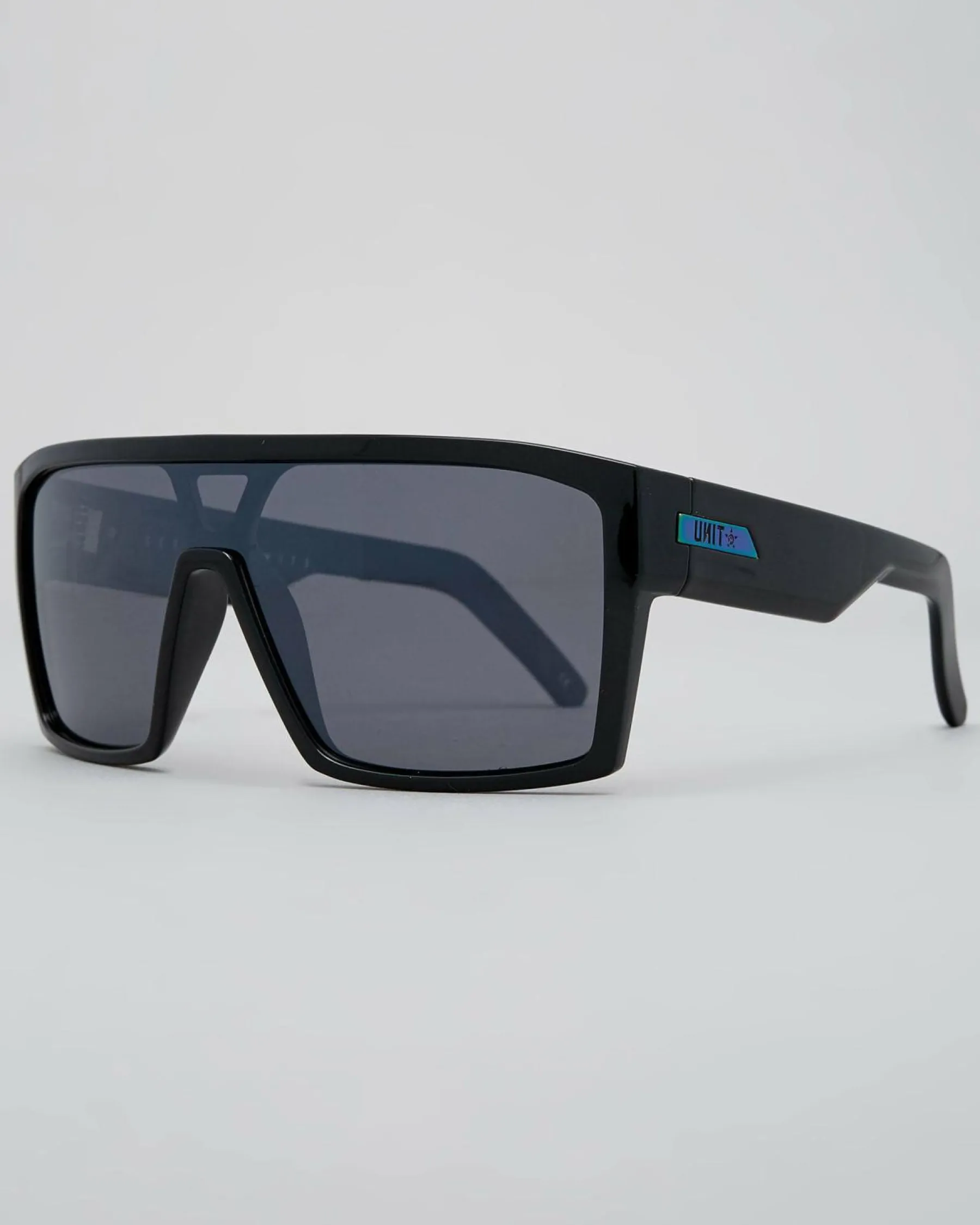 Sunglasses*Unit Command Polarised Sunglasses Black Gloss Polar