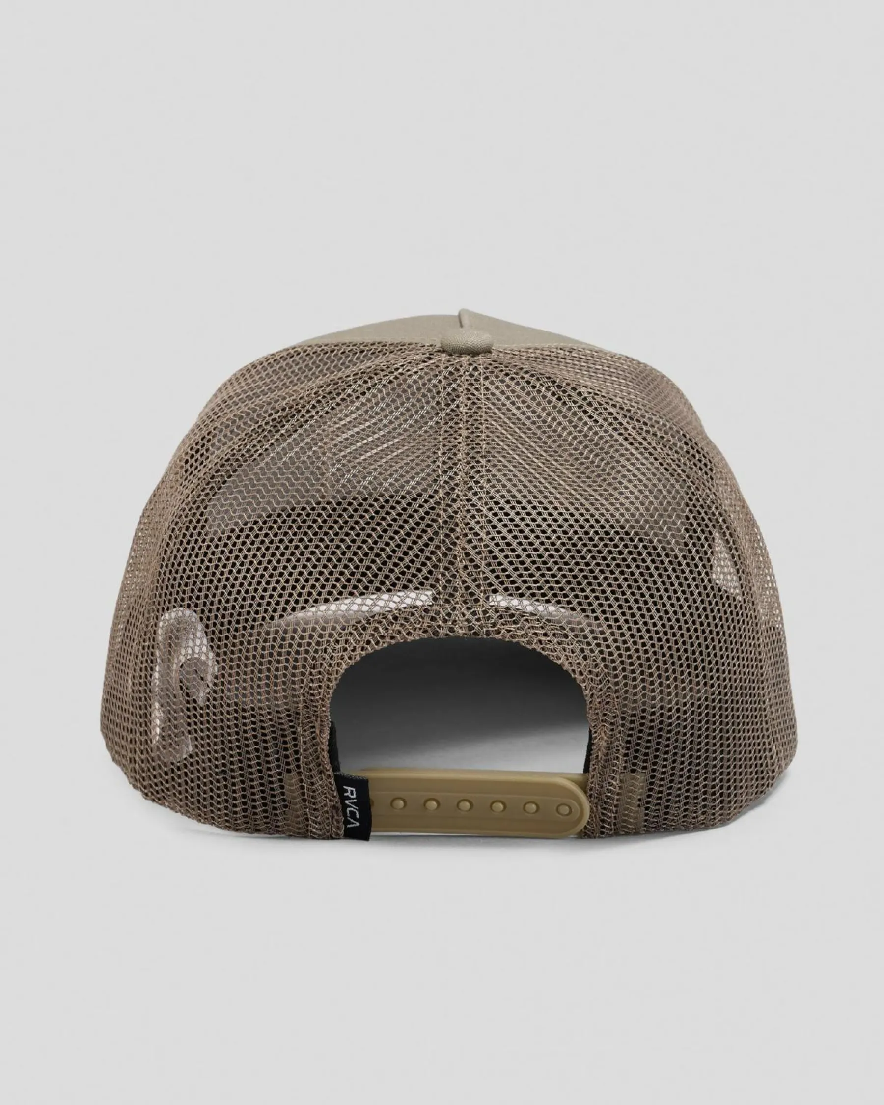 Headwear*RVCA Commonwealth Curved Trucker Cap Mushroom