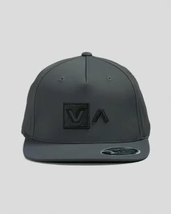 Headwear*RVCA Commonwealth Deluxe Snapback Cap Charcoal