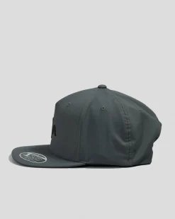Headwear*RVCA Commonwealth Deluxe Snapback Cap Charcoal