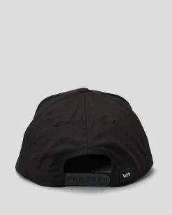 Headwear*RVCA Commonwealth Deluxe Snapback Cap Black