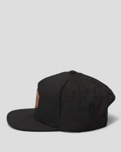 Headwear*RVCA Commonwealth Deluxe Snapback Cap Black