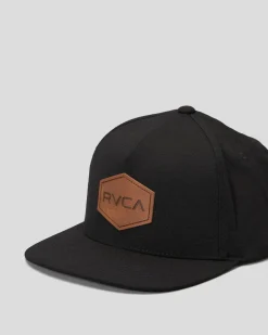 Headwear*RVCA Commonwealth Deluxe Snapback Cap Black