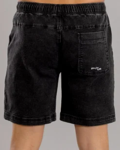 Sale Comprise Elastic Waist Shorts Denim|Shorts & Bottoms