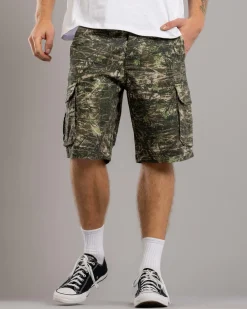 Shorts & Bottoms*Jacks Conceal Cargo Walk Shorts Woodland Camo