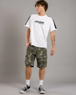 Shorts & Bottoms*Jacks Conceal Cargo Walk Shorts Woodland Camo