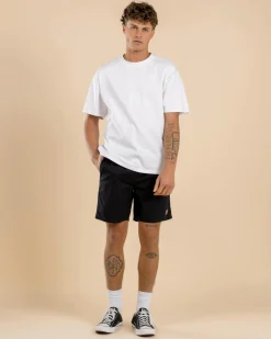 Shorts & Bottoms*Lucid Conclude Elastic Waist Shorts Black