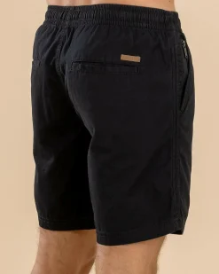 Shorts & Bottoms*Lucid Conclude Elastic Waist Shorts Black
