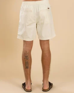 Shorts & Bottoms*Lucid Conclude Elastic Waist Shorts Off White