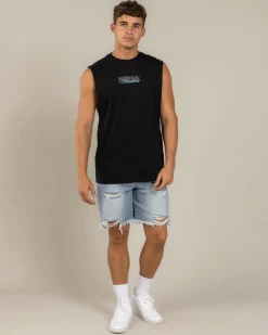 Hot Conclude Relaxed Muscle Tank Tops & T-Shirts
