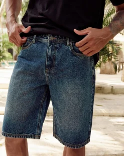 Denim|Shorts & Bottoms*Dexter Contact Walk Shorts Indigo