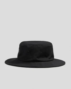Headwear*Jacks Contour Wide Brim Hat Black