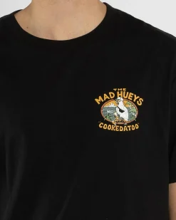 Tops & T-Shirts*The Mad Hueys Cookedatoo Eshay T-Shirt Black