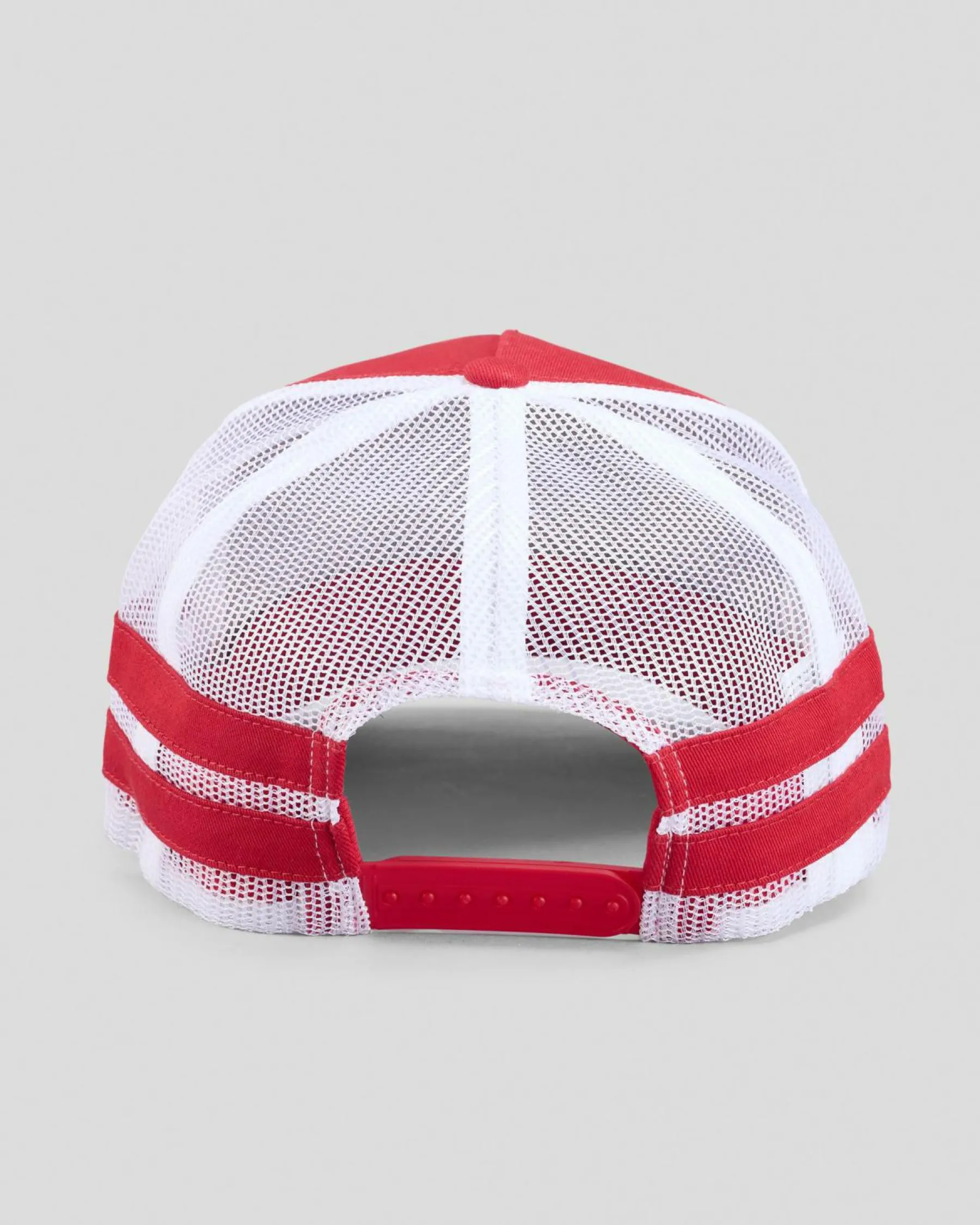 Headwear*Brixton Copley Trucker Cap Red/white