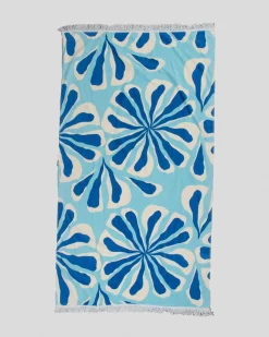 Beach Accessories & Towels*Topanga Coral Coast Beach Towel Blue