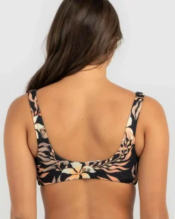 Discount Coral Gardeners Twisted Bralette Bikini Top Women Bikinis