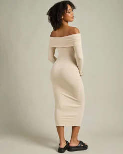 Dresses*Style State Cordelia Midi Dress Beige