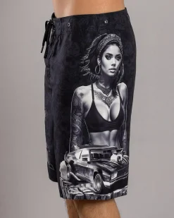 Board Shorts|Shorts & Bottoms*Dexter Cordova Board Shorts Black