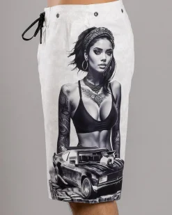 Board Shorts|Shorts & Bottoms*Dexter Cordova Board Shorts White