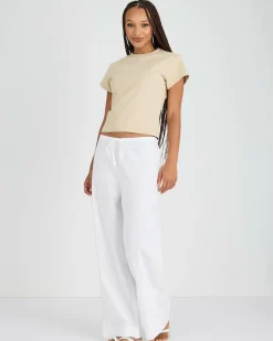Core Skimmer Baby Tee Women Tops