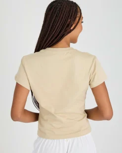 Core Skimmer Baby Tee Women Tops