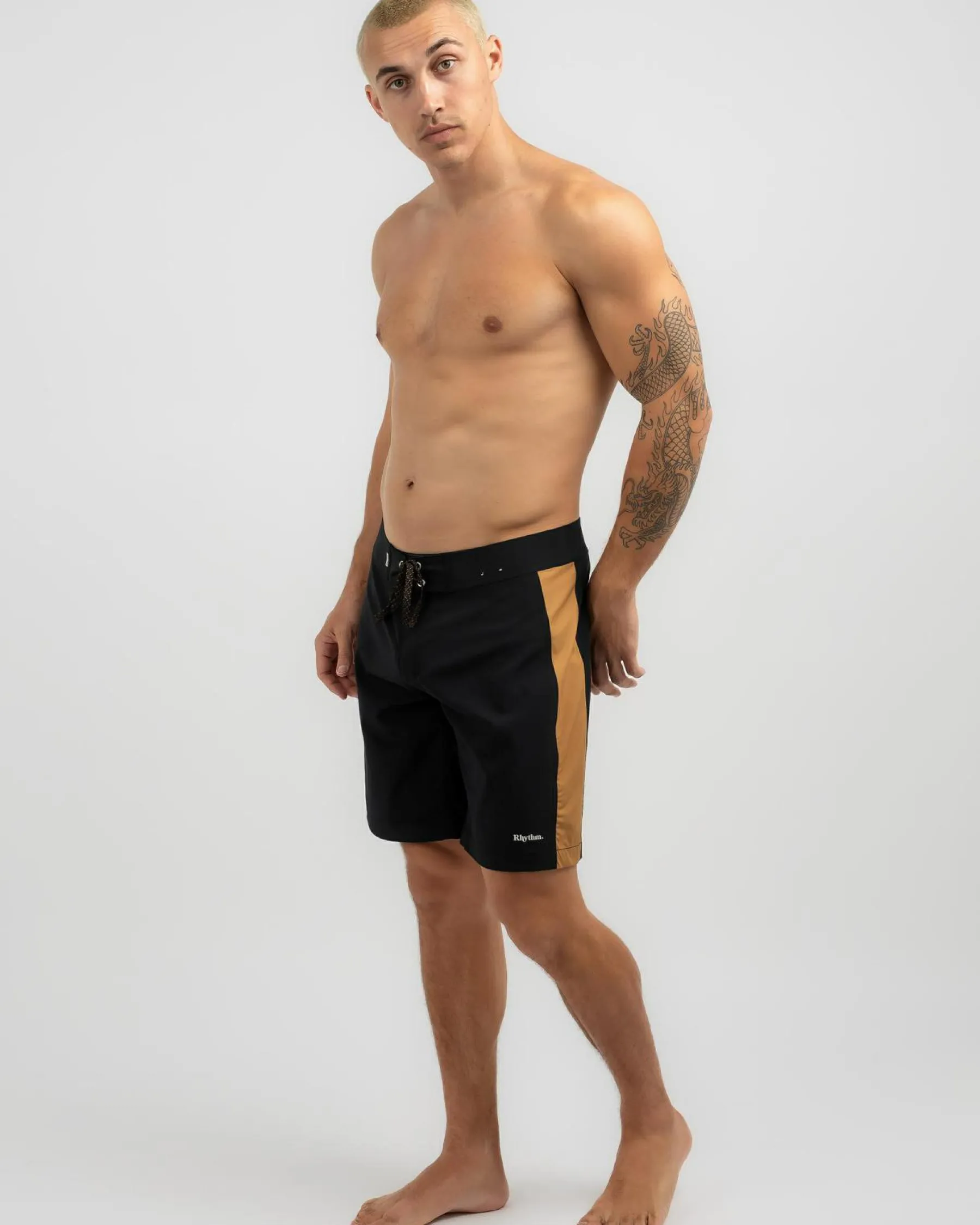 Board Shorts|Shorts & Bottoms*Rhythm Core Trunk Board Shorts Black