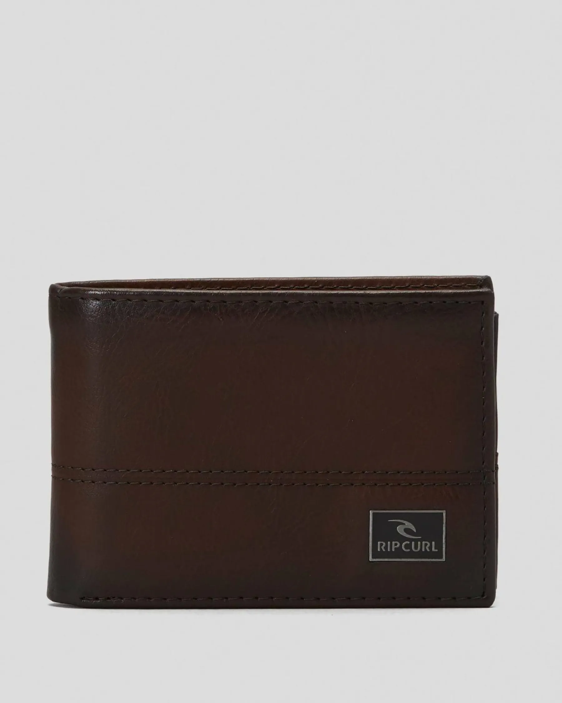 Wallets*Rip Curl Corpawatu Icon PU Slim Wallet Black/tan