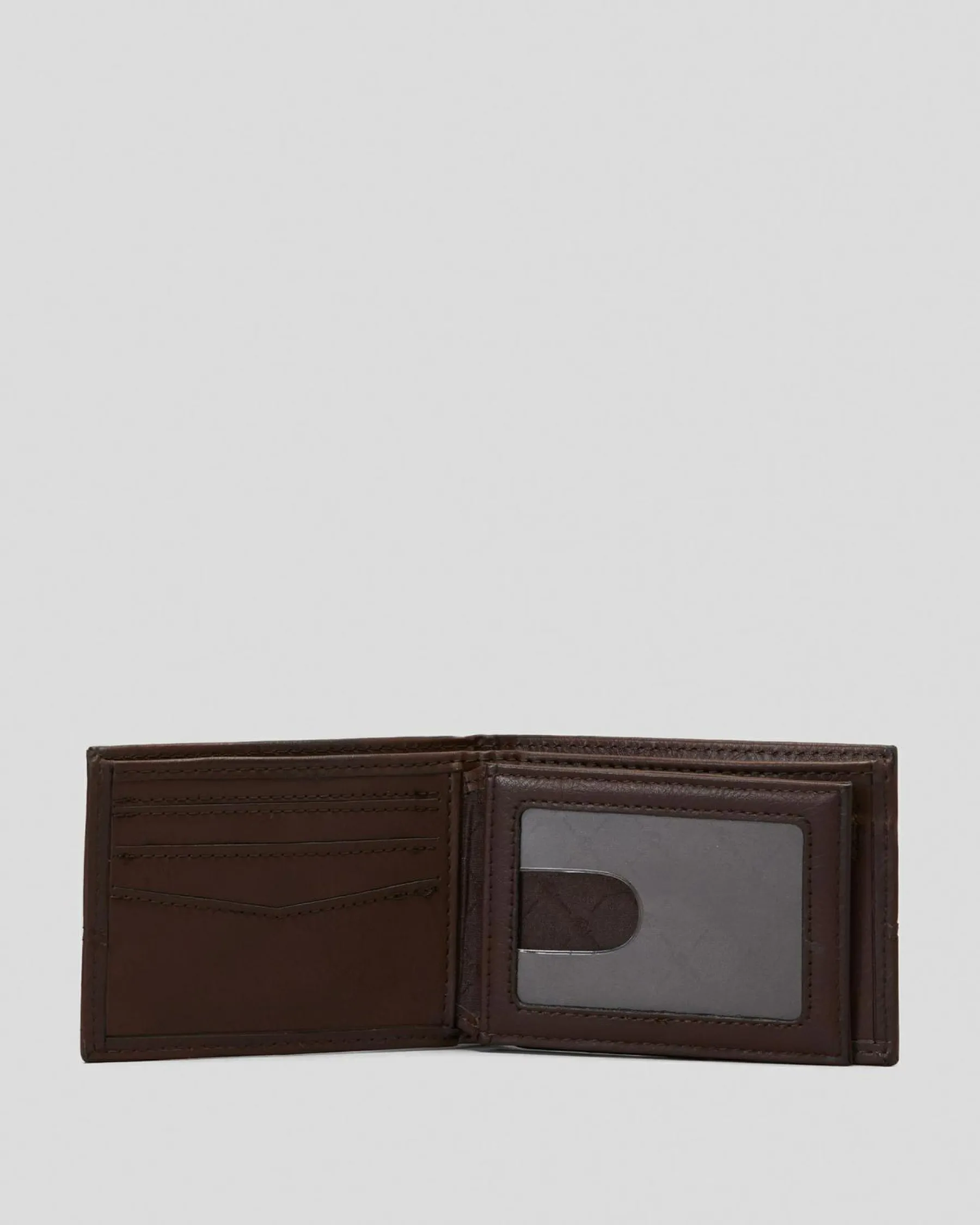 Wallets*Rip Curl Corpawatu Icon PU Slim Wallet Black/tan