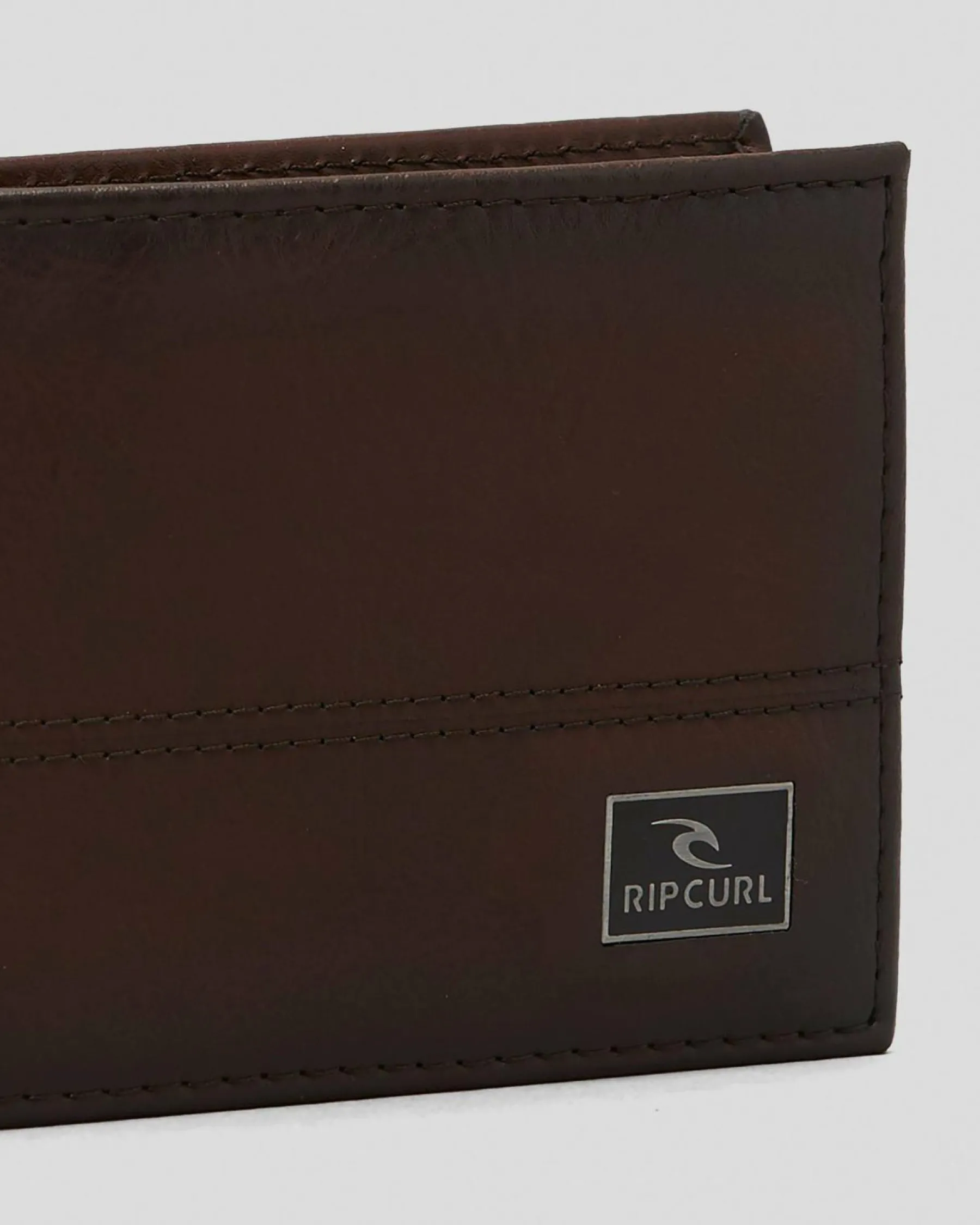 Wallets*Rip Curl Corpawatu Icon PU Slim Wallet Black/tan