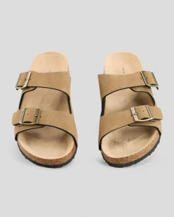 Sandals*Ava And Ever Cortina Slide Sandals Tobacco