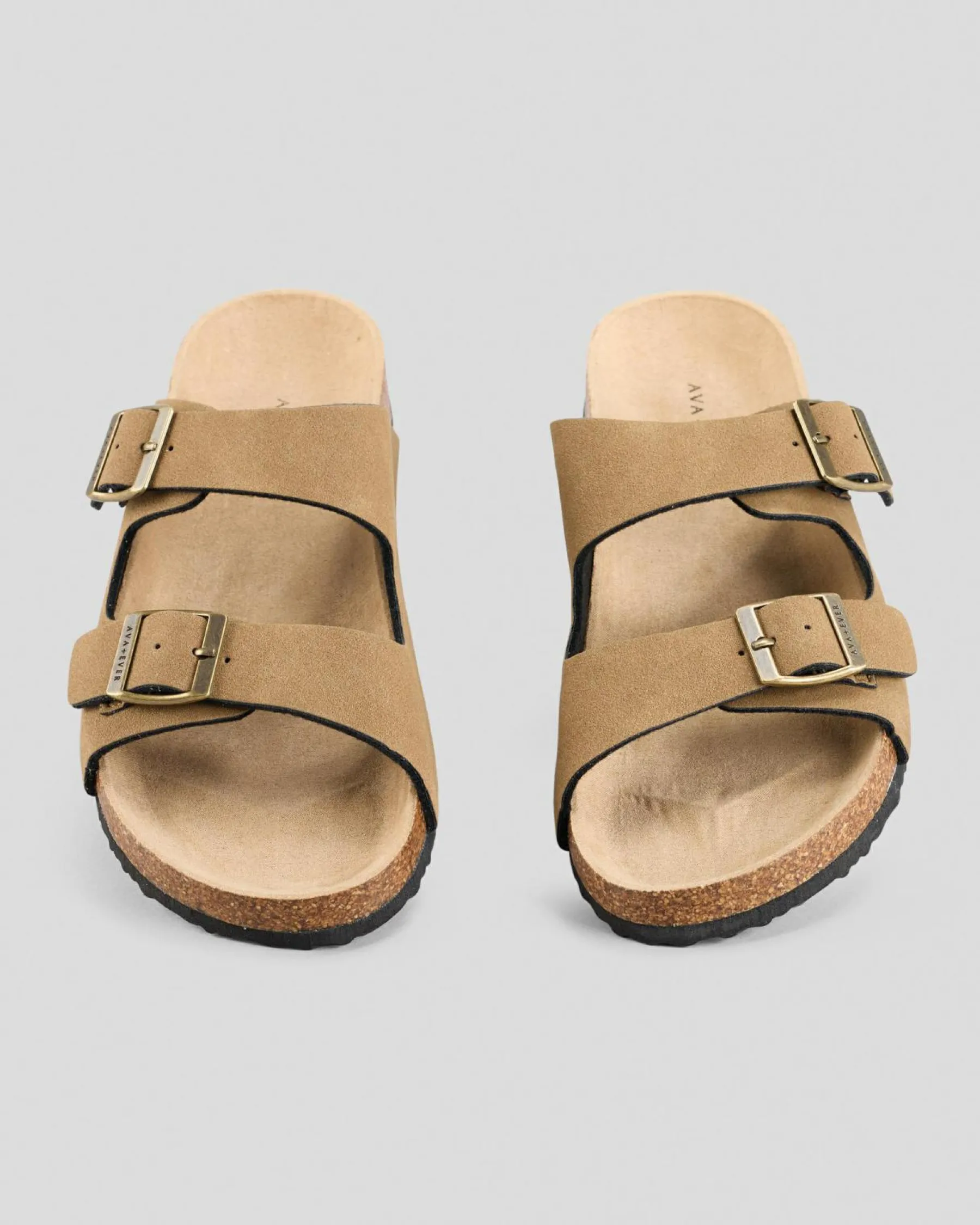 Sandals*Ava And Ever Cortina Slide Sandals Tobacco
