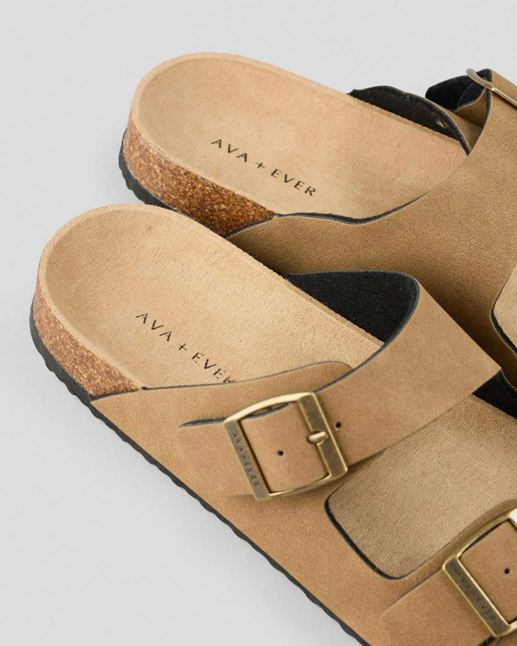 Sandals*Ava And Ever Cortina Slide Sandals Tobacco