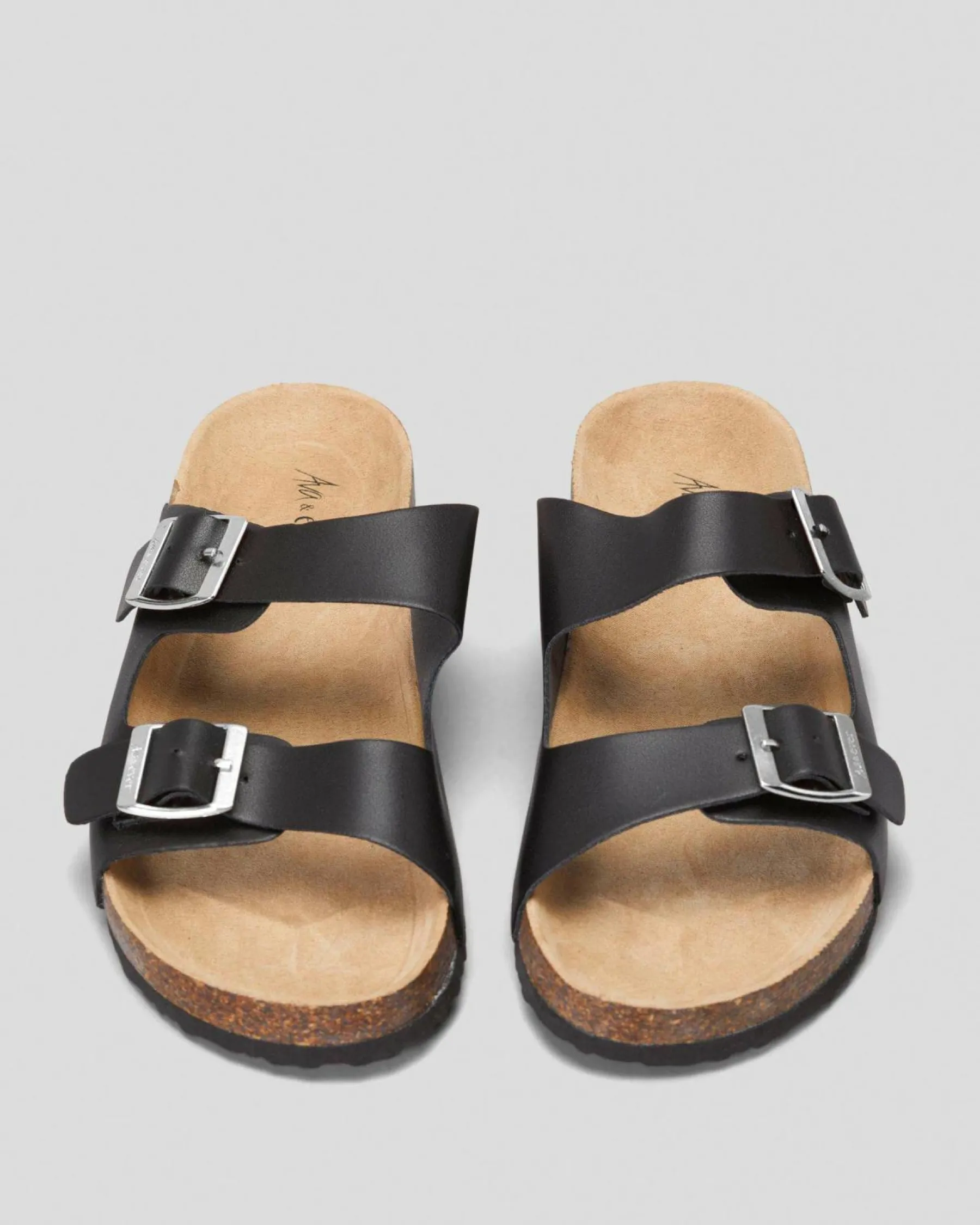 Sandals*Ava And Ever Cortina Slide Sandals Black