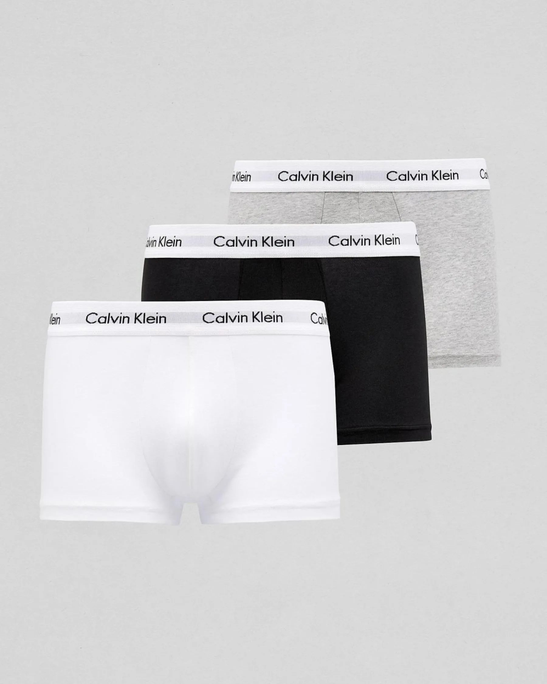 Hot Cotton Stretch Low Rise Trunks 3 Pack Underwear & Sleepwear