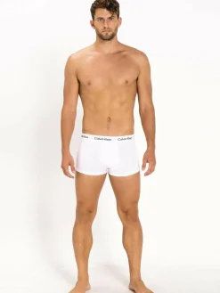 Hot Cotton Stretch Low Rise Trunks 3 Pack Underwear & Sleepwear