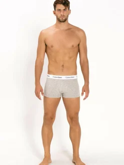 Hot Cotton Stretch Low Rise Trunks 3 Pack Underwear & Sleepwear