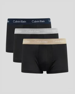 Cotton Stretch Low Rise Trunks 3 Pack Underwear & Sleepwear